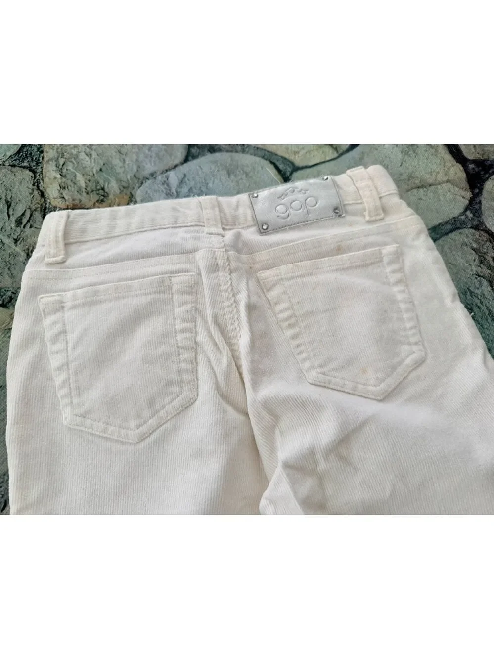 GAP WHITE CORDS-10 SLIM